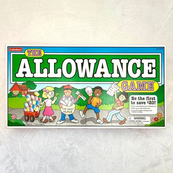The Allowance Game Educational Board Game Lakeshore 100% Complete - Picture 6 of 9